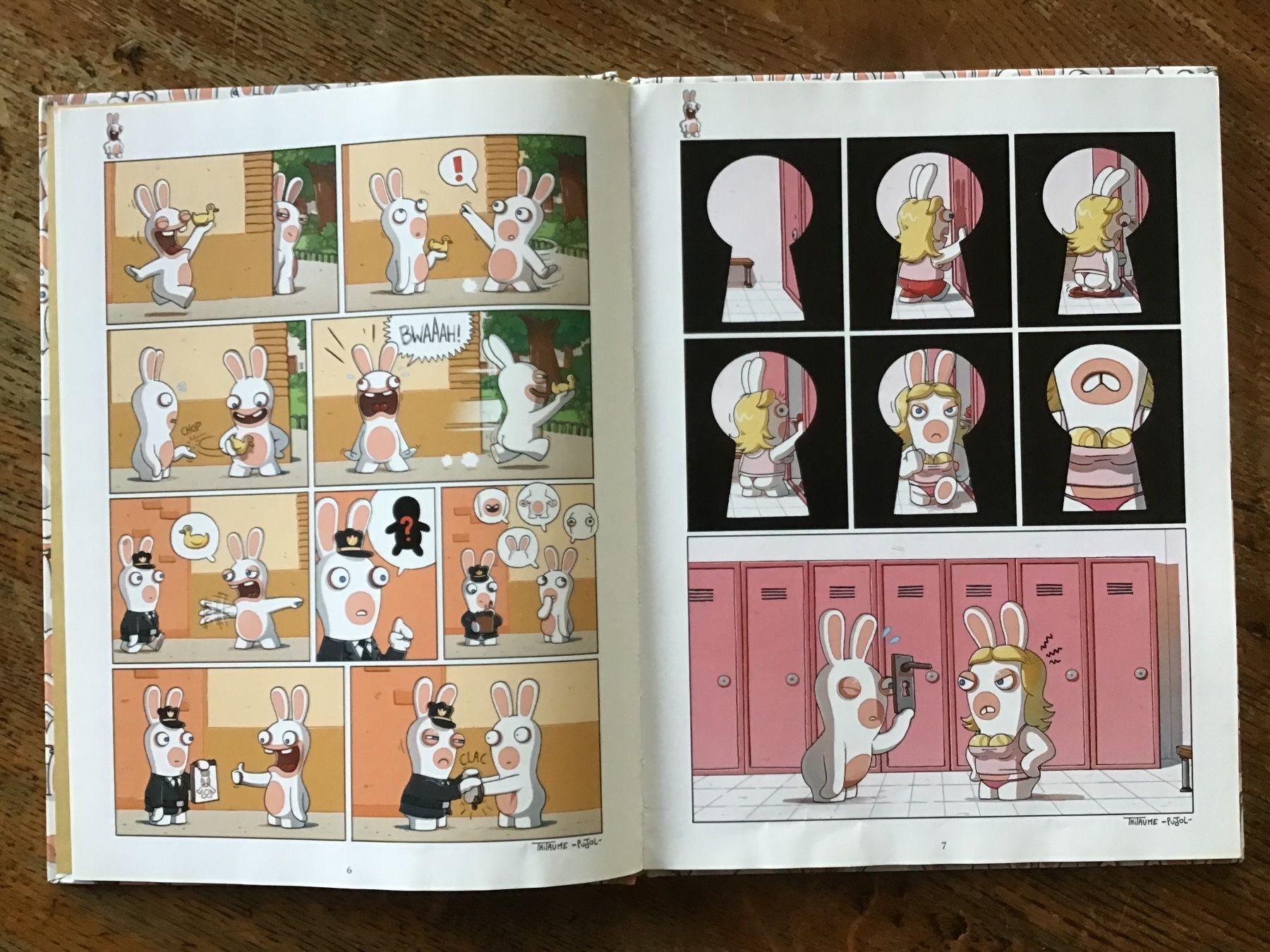 BD: The lapins crétins 2. Invasion – D'occasion à Fully par Ruby97 2