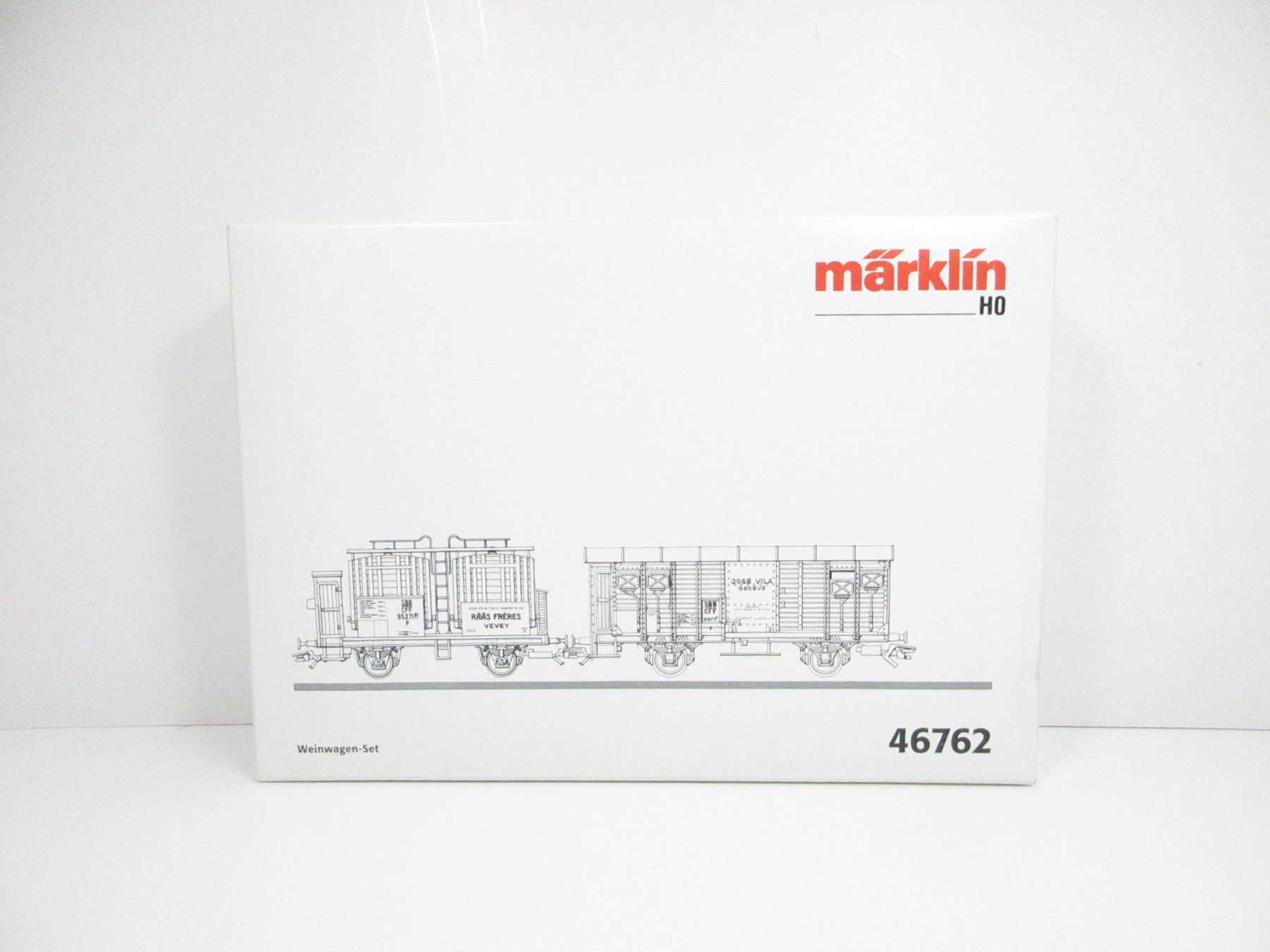 Märklin Modellini di ferrovie: Märklin H0 46762 SBB Weinwagen-Set – Nuovo (secondo la descrizione) da Olten venduto da Heinrich875 6