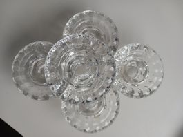 6 gläseren, dekorative Kerzenhalter