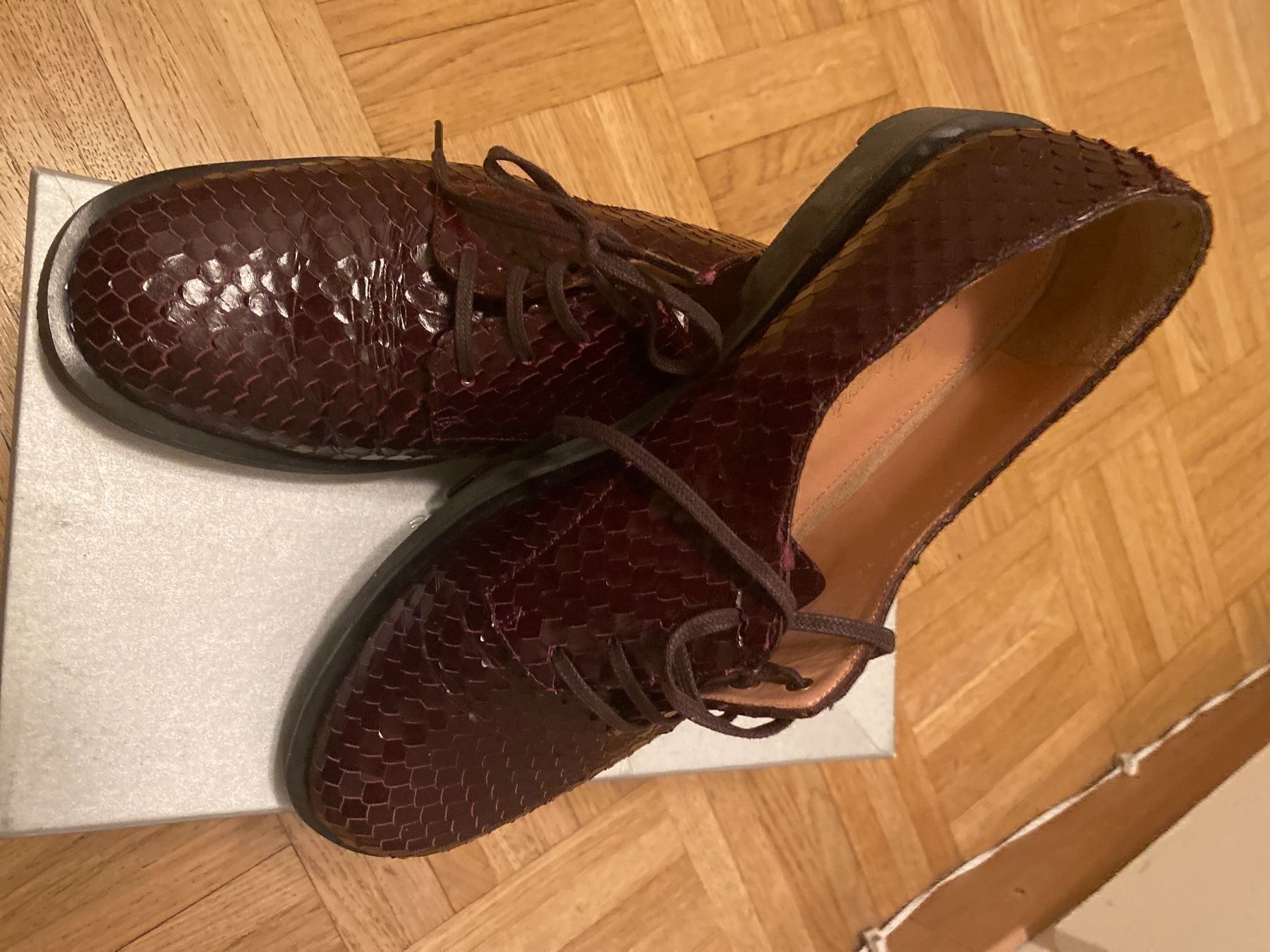 Scarpe da donna: Mocassin Robert Clergerie comme neuf Bordeau – Nuovo (secondo la descrizione) da Meyrin venduto da Cacka 3