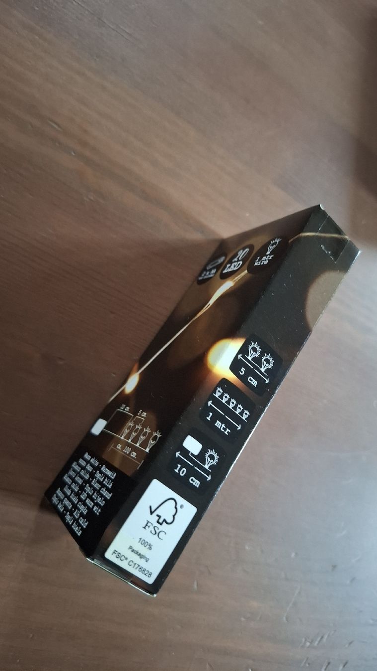 Lichterketten & Leisten: Guirlande Lumineuse LED 20 Blanc Chaud - Décoration – Neu und originalverpackt aus Fiaugères von Fiaugeres1609 1