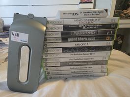 Lot 12 Jeux (GTA IV, Halo 3, Assassin's Creed.) + Disque Dur