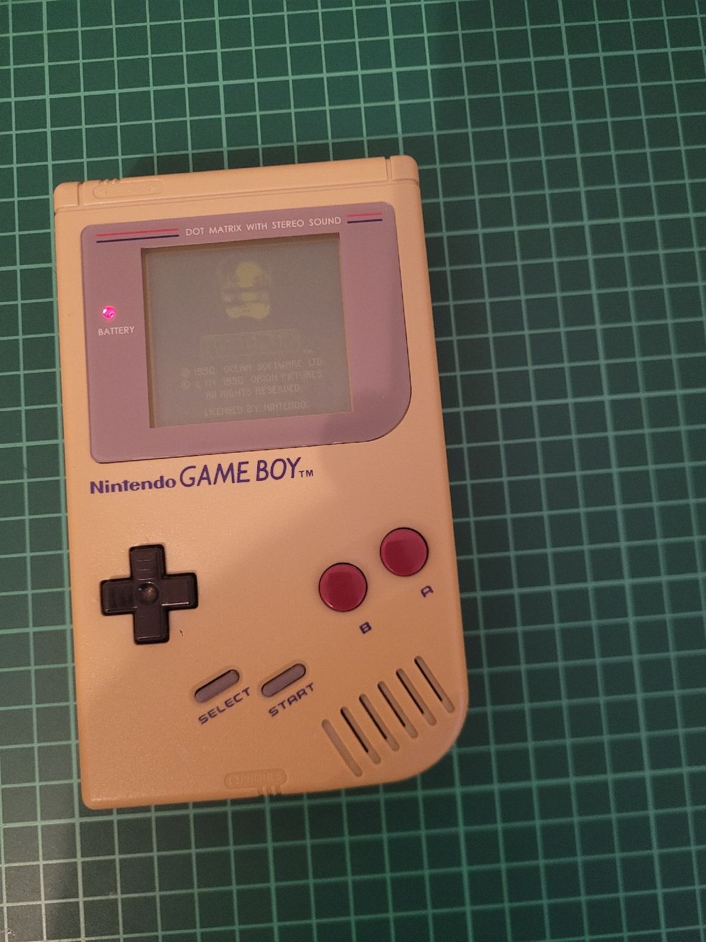Nintendo Konsolen: Nintendo Game Boy Original + Robocop Game, Tested & Works! – Gebraucht aus Meyrin von Retro-GZ 1