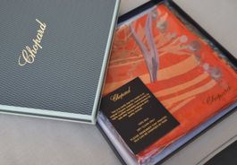 Chopard Seidentuch / foulard en soie
