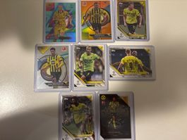 Topps BVB Fussballkarten Sammlung mit 3 Nummerierten