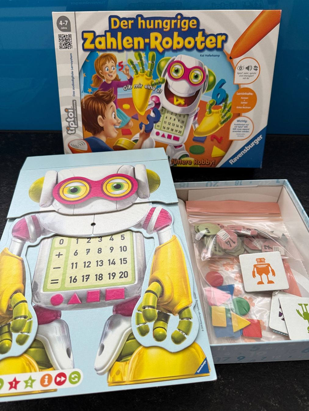 Ravensburger Giochi: Tiptoi Spiel: " Der hungrige Zahlen-Roboter" – Usato da Sarnen venduto da Pinoccio6 1