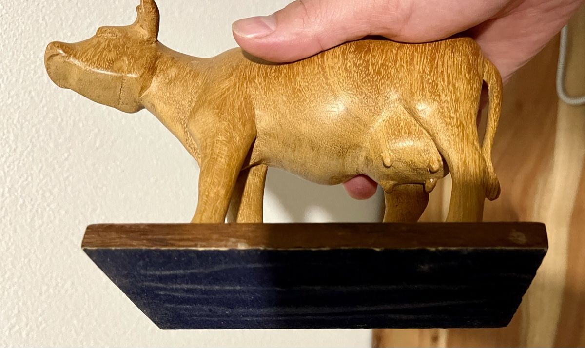Statuette: Geschnitze Kuh - wohl Brienz – Usato da Ottikon venduto da san_w99n 7