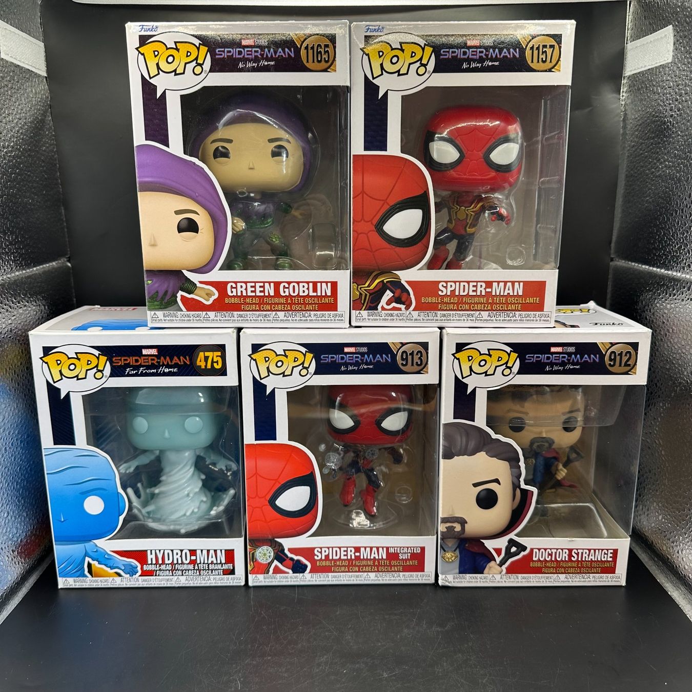 Funko Statuette: Funko Pop Spider-Man 5Stk Sammlung – Usato da Düdingen venduto da Nerdworld