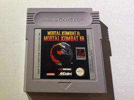 Mortal Kombat 1 & 2 - Nintendo Game Boy - EUR Modul - SELTEN