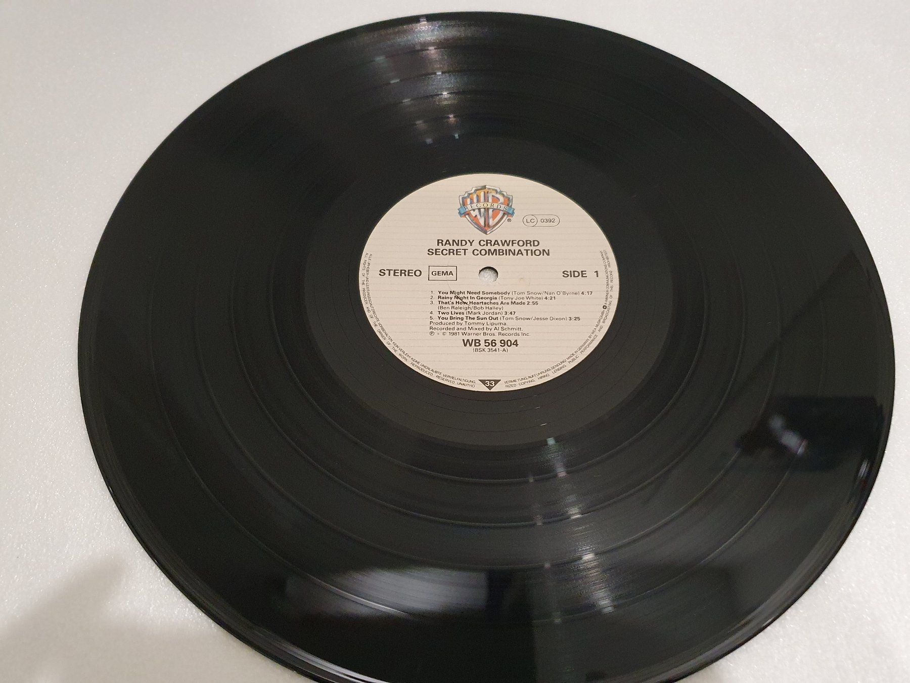 Schallplatten: Randy Crawford – Secret Combination – Gebraucht aus Uster von Vinyl-Leidenschaft 2