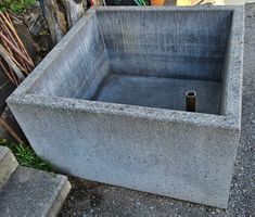 Betonbrunnen