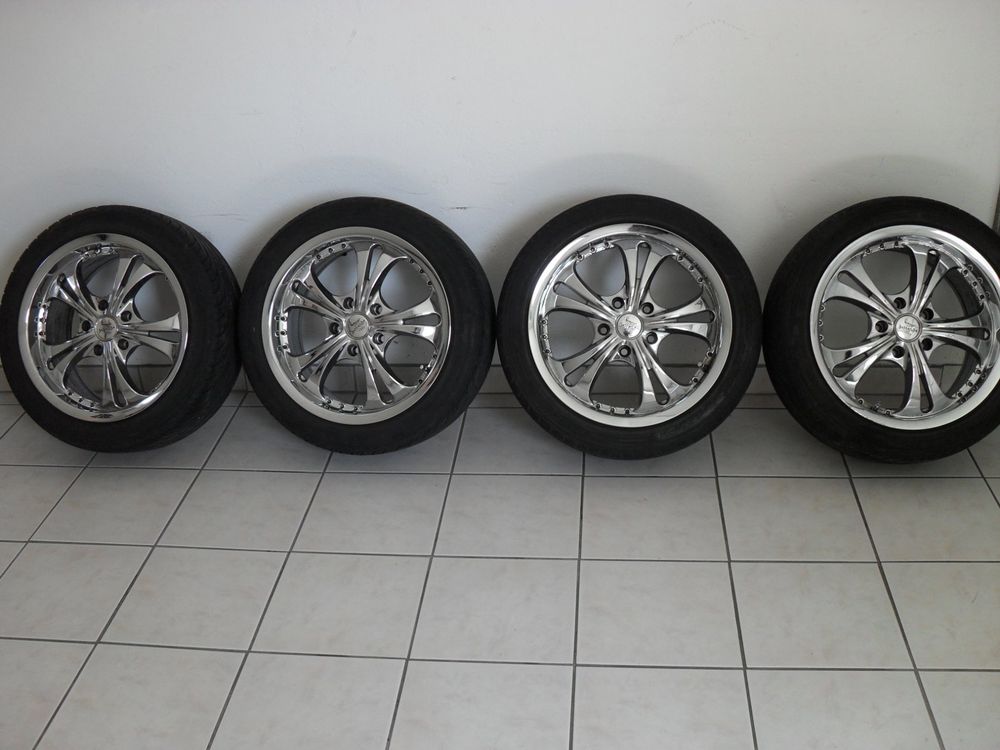 BMW 520I Nankan g Ms 225 v45 R 17 Barguta silber belgen mit (Gebraucht ...