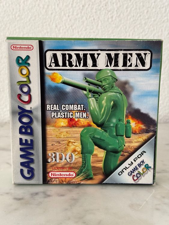 ARMY MEN Nintendo Gameboy Color OVP - CIB - Spiel - RAR (Gebraucht) in ...
