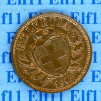 CHF___0.02 1914 stgl * nigelnagelneu! 2 Rappen