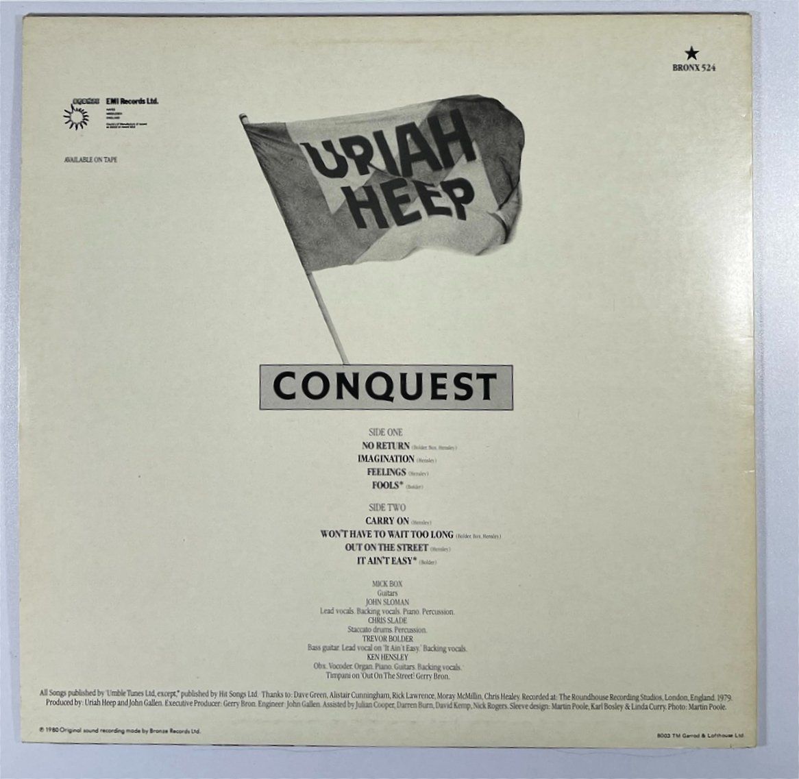 Schallplatten: LP: URIAH HEEP - Conquest (1975) – Neu (gemäss Beschreibung) aus Frenkendorf von Yard-Sale-2000 1