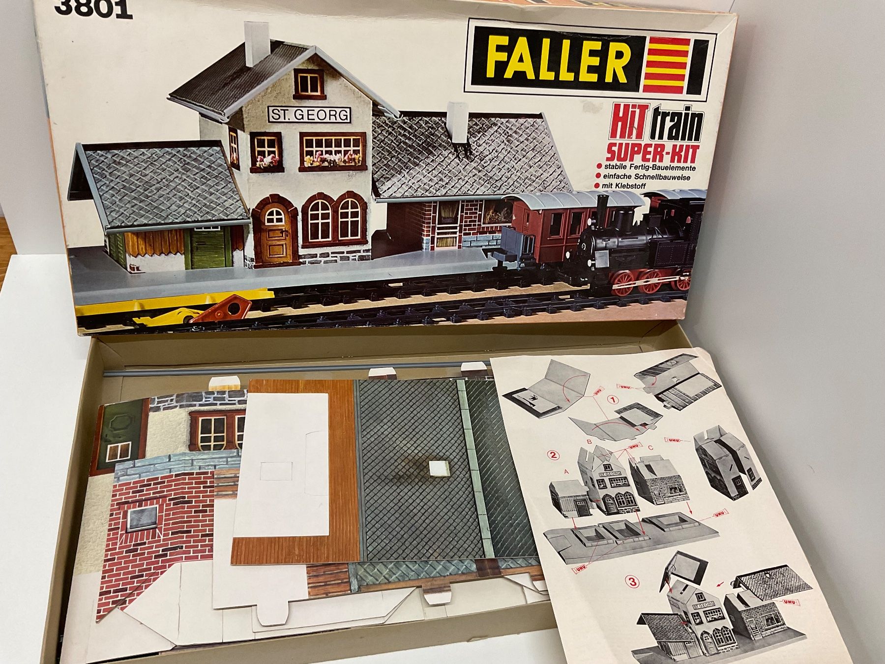 Faller Hit Train Super-Kit, Bahnhof St. Georg, 3801 Spur 0 (Gebraucht ...