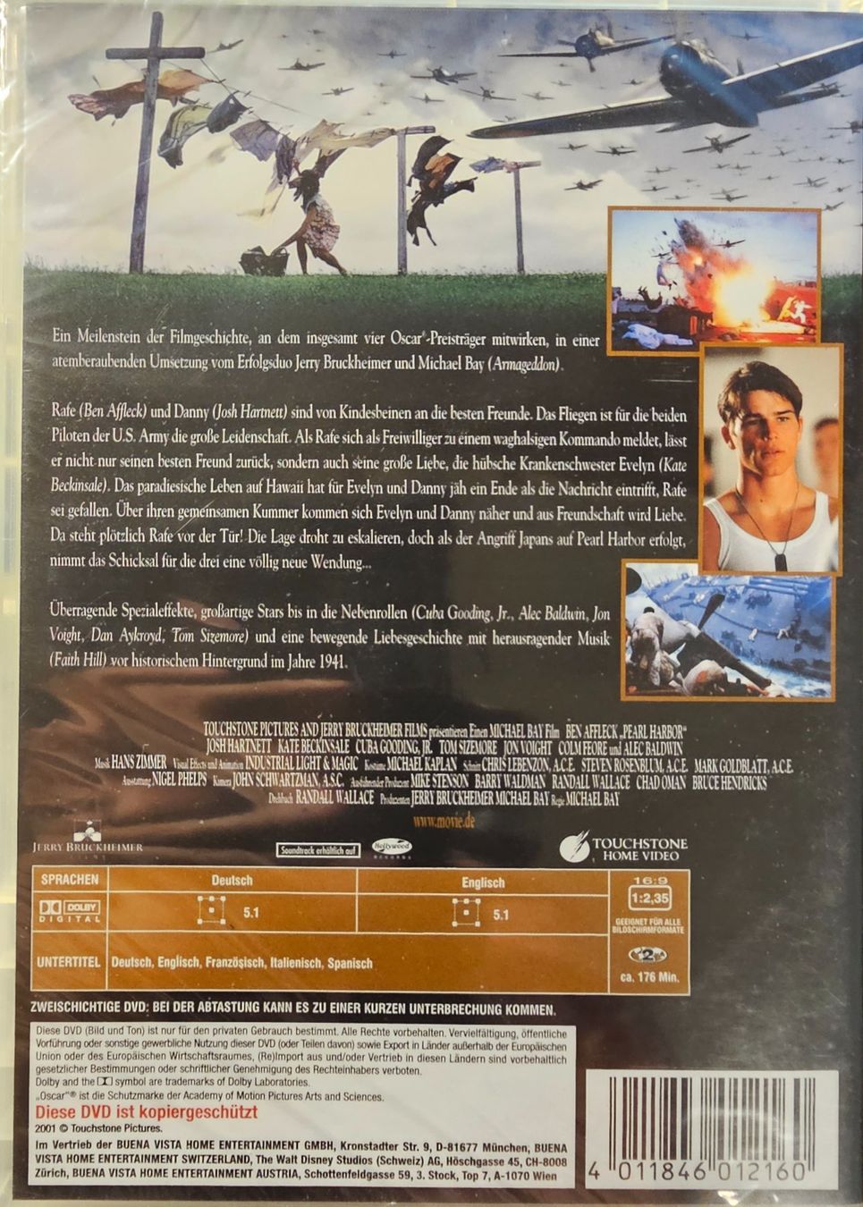 Tous les DVDs: Pearl Harbor – Neuf avec emballage d'origine à Wahlen b. Laufen par Cg10 1