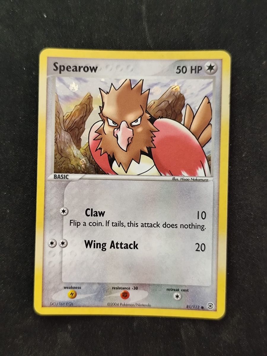 Pokémon Carte collezionabili: Spearow Ex FireRed & LeafGreen English – Usato da Basel venduto da luc_8ghp