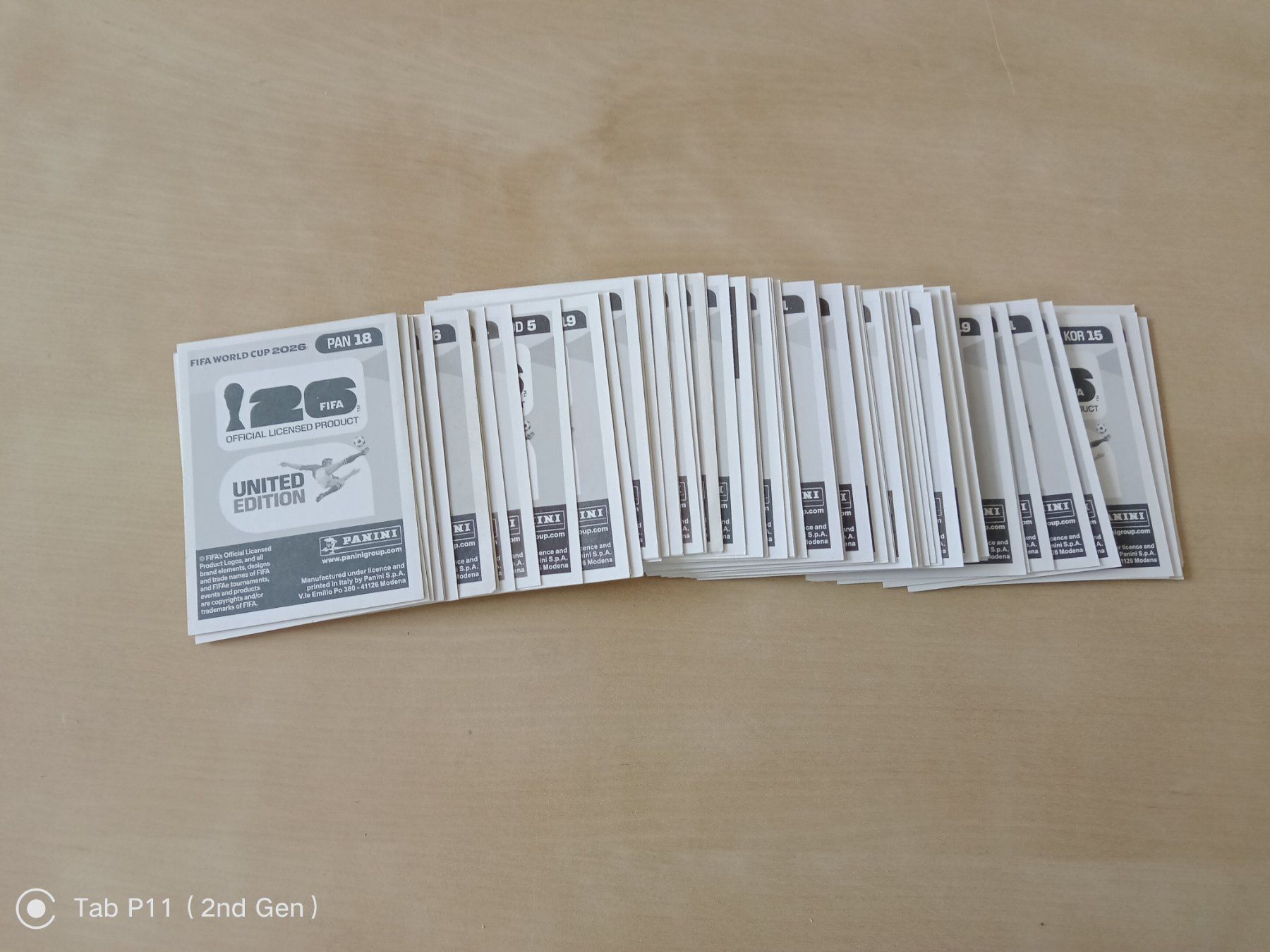 Panini Carte collezionabili: Panini WM 2026 Sticker - 82 Stück – Nuovo (secondo la descrizione) da Zürich venduto da elg00g 1