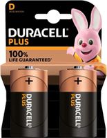 DURACELL Batterie Plus Power MN1300 D, LR20, 1.5V 2 Stück