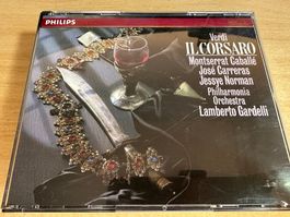 Verdi Caballé Carreras Norman Gardelli – Il Corsaro 2 CD