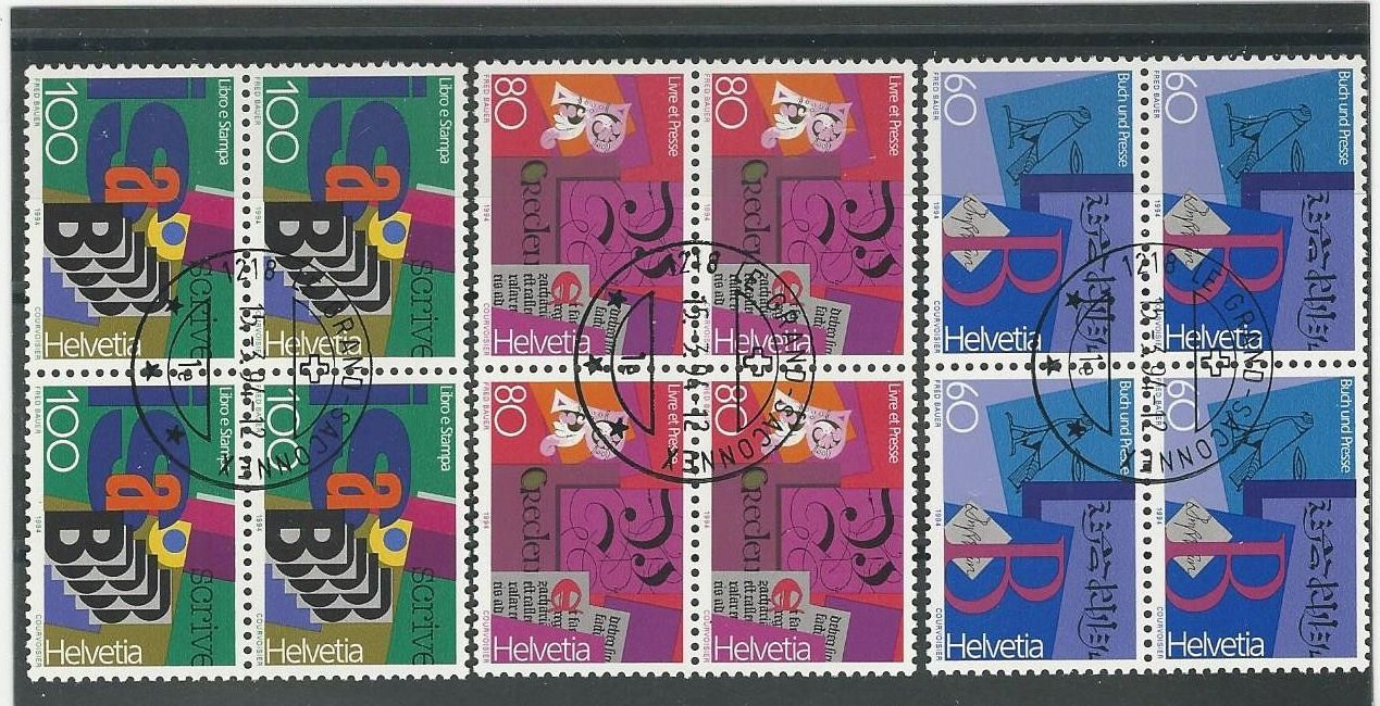 Tutti i francobolli: 1994 Nr. 860-862 ET – Usato da Basel venduto da Melphi