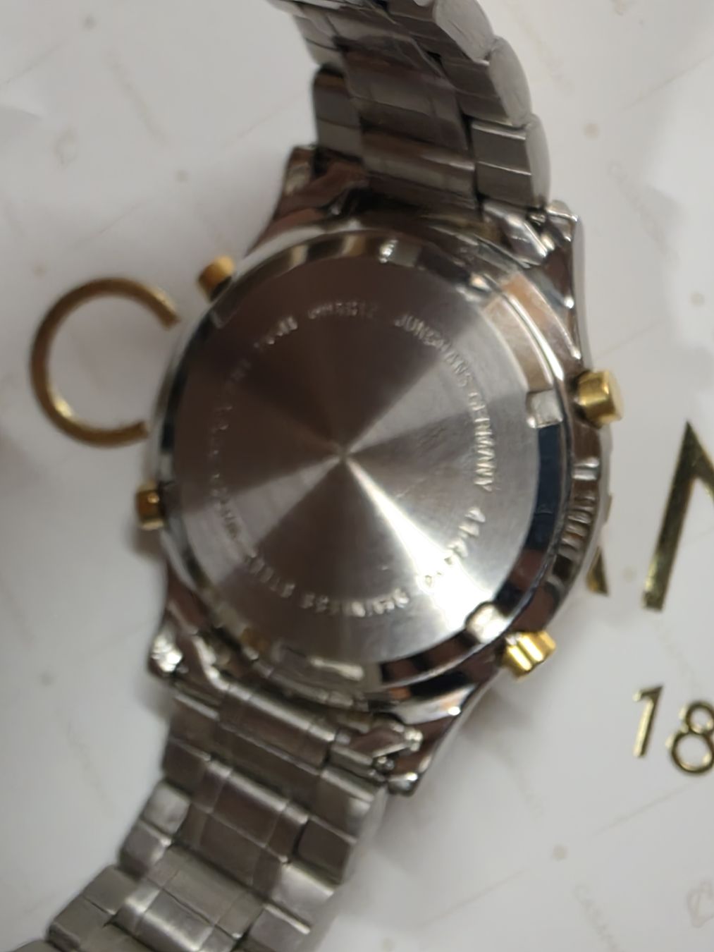 Bracciali & Braccialetti: Junghans Armbanduhr – Usato da Luzern venduto da bagija 2