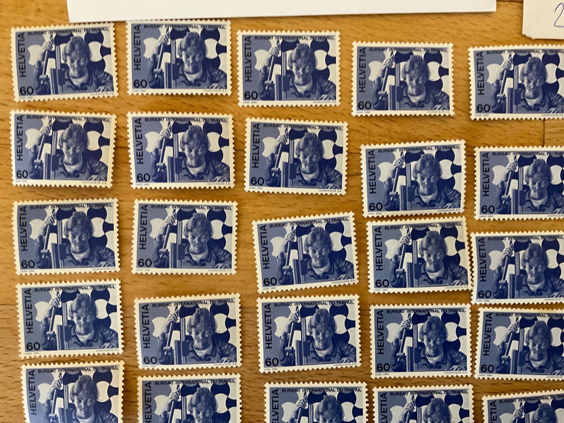 Tutti i francobolli: 60Fr Ämter Frankaturware ungestempelt postfrisch Sammlung – Nuovo (secondo la descrizione) da Wil SG venduto da Chefsugus 1