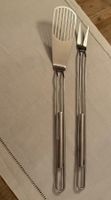 Grillbesteck Set, Edelstahl, neu, hochwertig/ca. 48 cm Länge