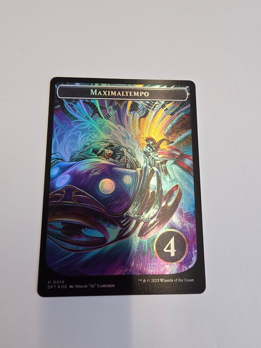 Magic The Gathering Carte collezionabili: MTG -Aetherdrift (DFT)- Token: Starte die Motoren! - FOIL – Nuovo (secondo la descrizione) da Mörigen venduto da Gadgeteer 3