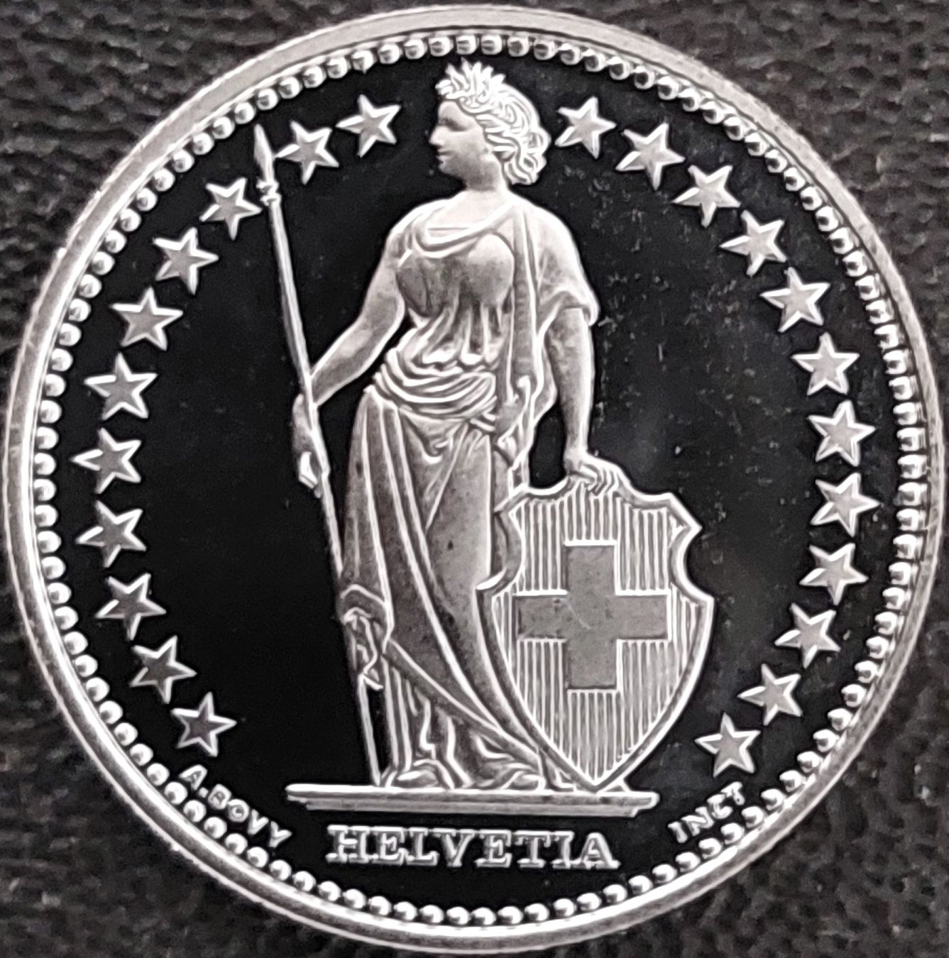Tutti le monete: 1 Franken 2006 stgl. / aus Münzsatz – Nuovo (secondo la descrizione) da Arch venduto da coinsandmore 1