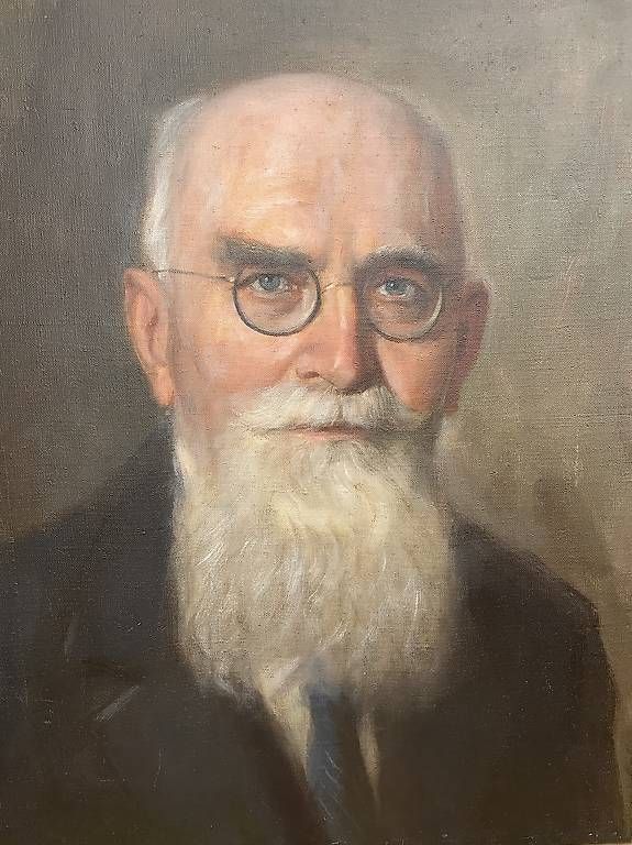 Dipinti: Antikes Ölgemälde , Portrait eines Herrn Mann Brille – Usato da Bern venduto da msk_l2kx 2