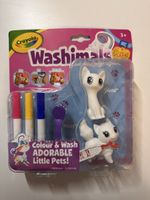 Crayola Washimals Haustiere zum Waschen & Anmalen Set