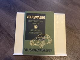 VW Käfer Brezel Betriebsanleitung KDF 1948 Nachdruck