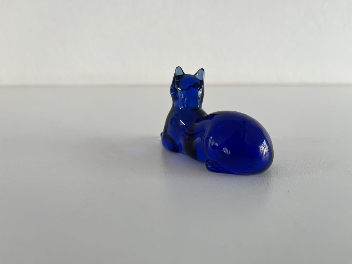 Franklin Mint Statuette: Katze / Franklin Mint / Glas – Usato da Wetzikon ZH venduto da seli03 5