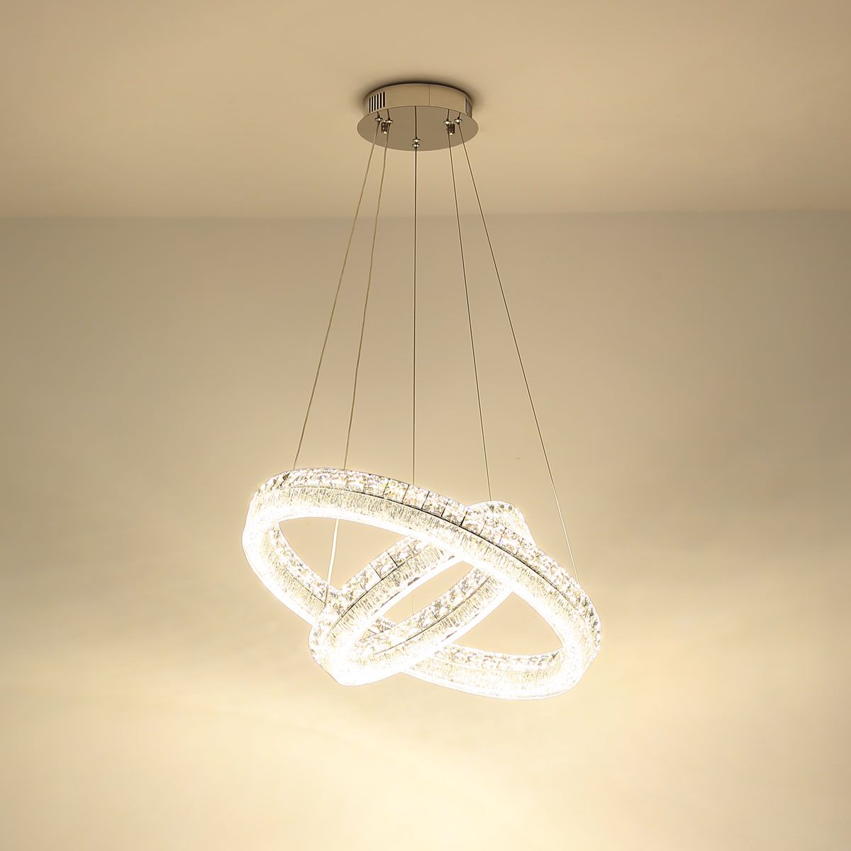 Lampadari & plafoniere: LED Pendelleuchte, CCT, 60 cm Ø – Nuovo (secondo la descrizione) da Kreuzlingen venduto da Smart-Light 2