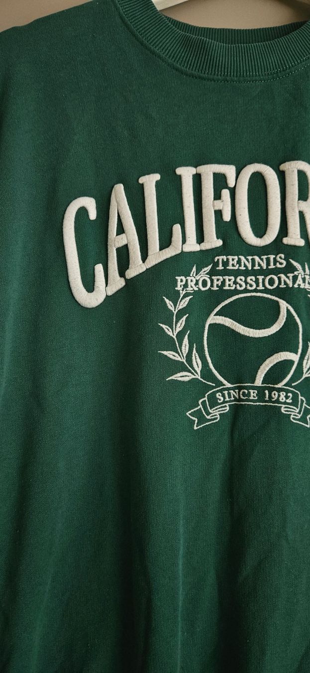 Pull&Bear Maglioni & Felpe: Pullover, grün, California Tennis – Usato da Birmensdorf ZH venduto da ele_mf8v 2