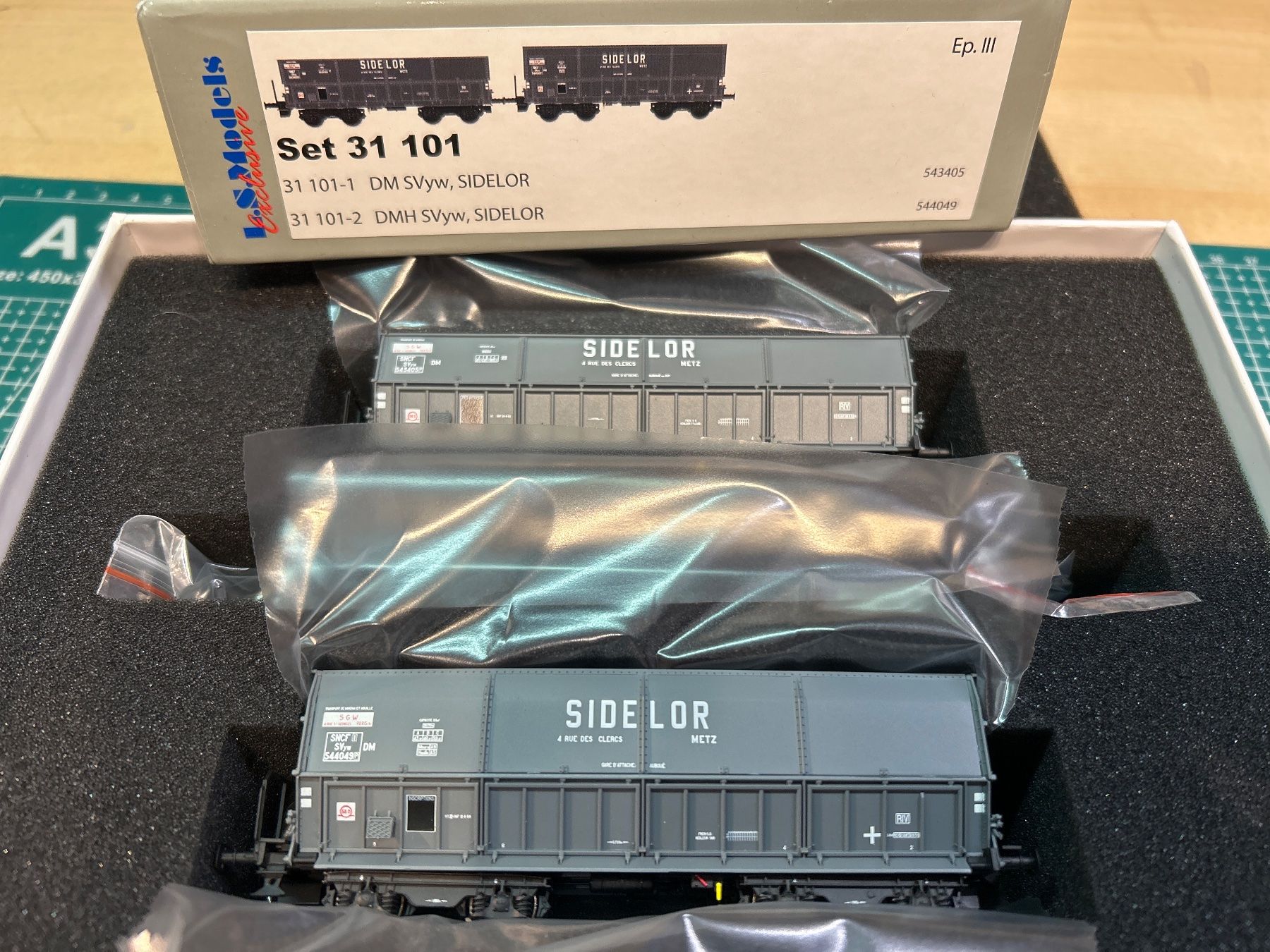 LS Models Trains électriques: L.S Models Set 31 101,  SNCF SVyw – Neuf avec emballage d'origine à Toffen par pog68