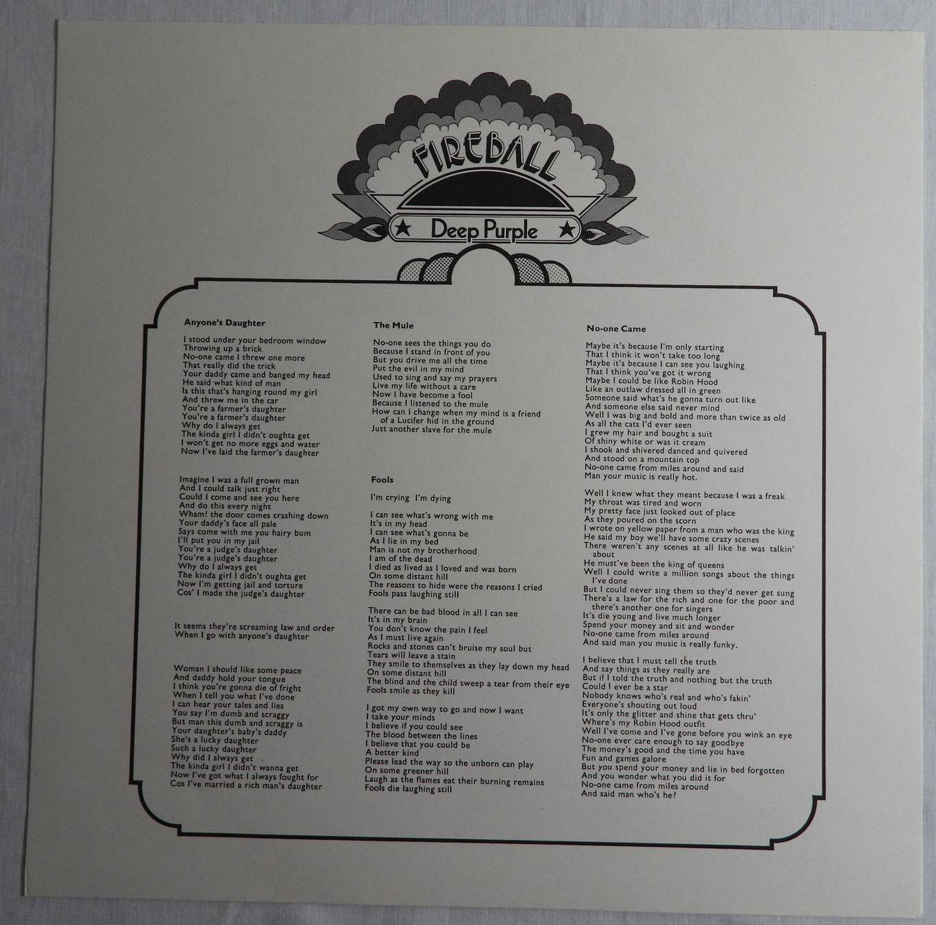 Schallplatten: Deep Purple - Fireball LP 1971 – Gebraucht aus Dübendorf von mar_85sd 5