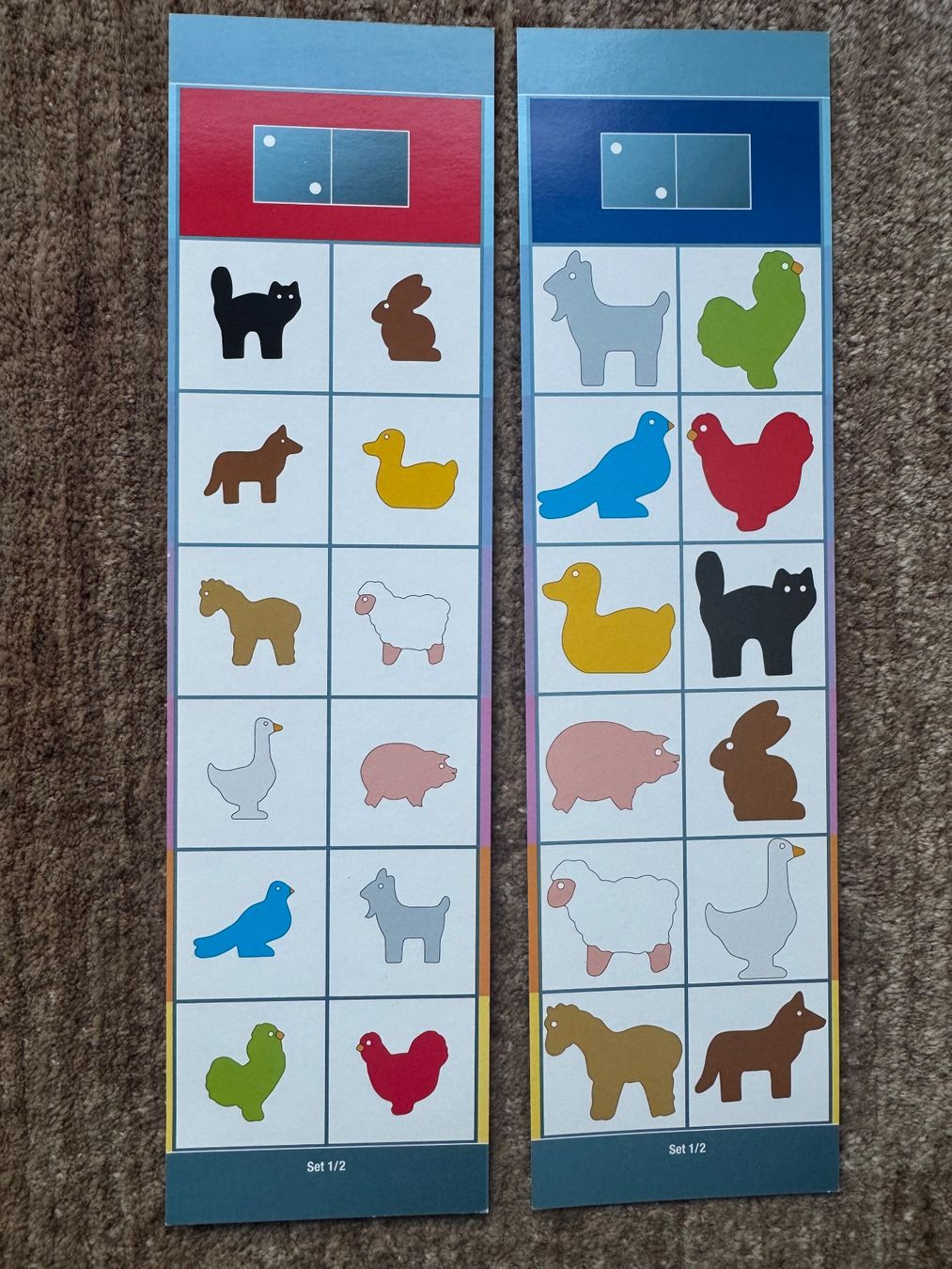 Giochi: Flocards  Set 1. - ohne Schachtel – Usato da Aarau venduto da Kilauea 3