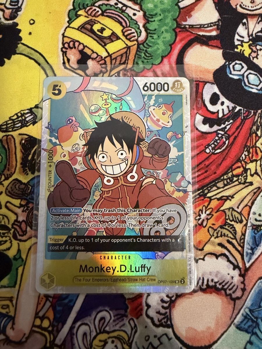 Bandai Cartes à collectionner: Luffy op07-109 sr – D'occasion à S. Antonino par Mc2495