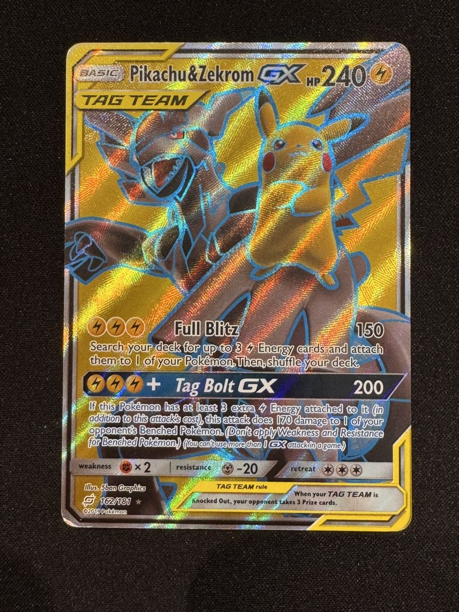 Pokémon Sammelbilder & Trading cards: Pokemon Pikachu & Zekrom GX - TagTeam - Englisch – Gebraucht aus Erstfeld von PokeSandero