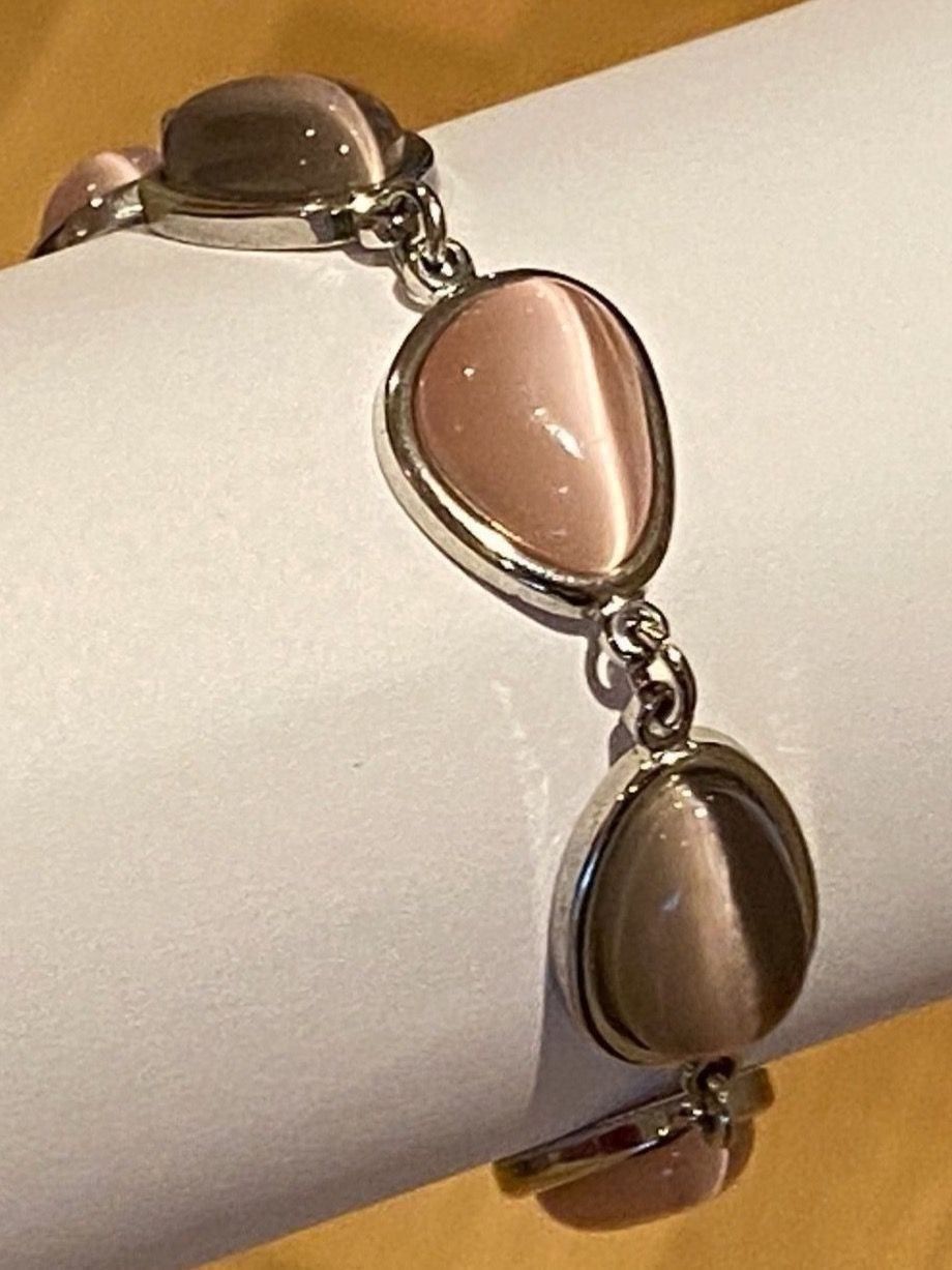 Bracciali & Braccialetti: Armkette mit Katzenaugen – Nuovo (secondo la descrizione) da Matten b. Interlaken venduto da kero71 3