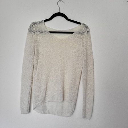 Strickpulli cremeweiss Gr. M/38
