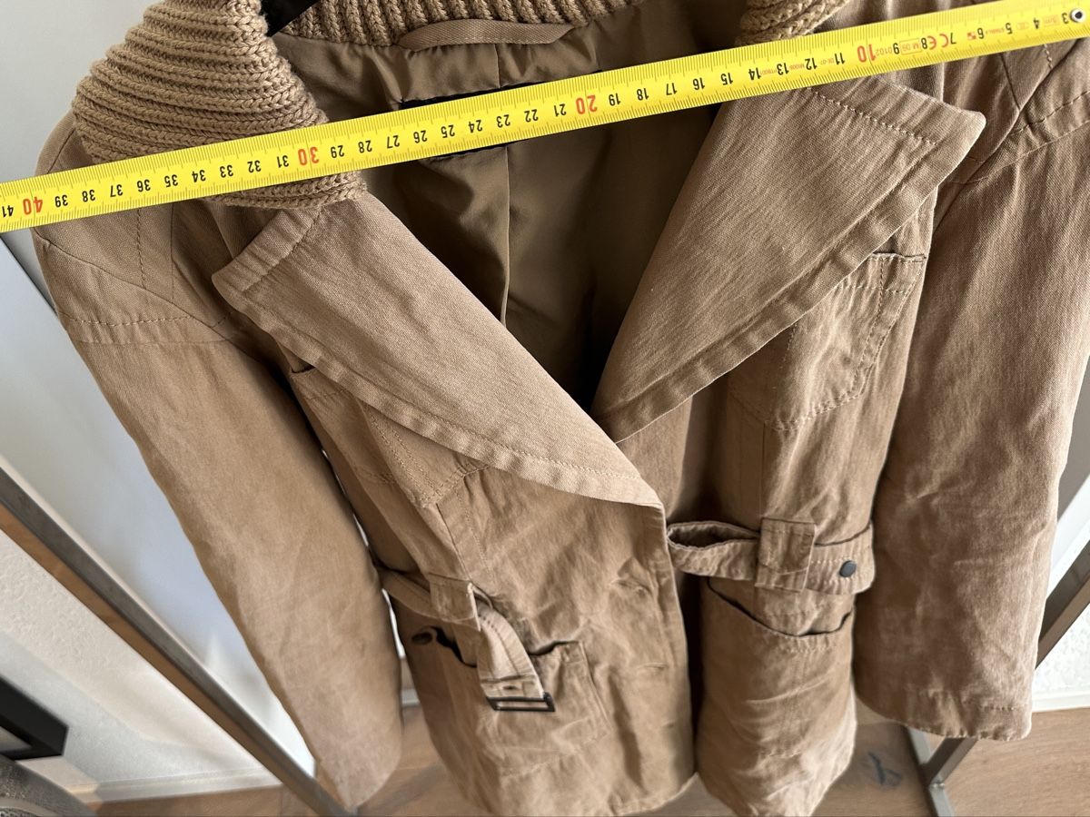 Marc Cain Cappotti: Marc Cain Trenchcoat hellbraun mit Gürtel  – Usato da Speicher venduto da pat_ddn8 8