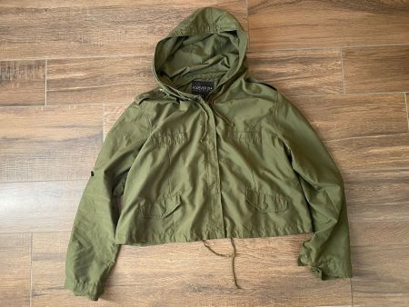 Forever21+ Plus Size Jacke leicht olivgrün Gr. 50 / 2X