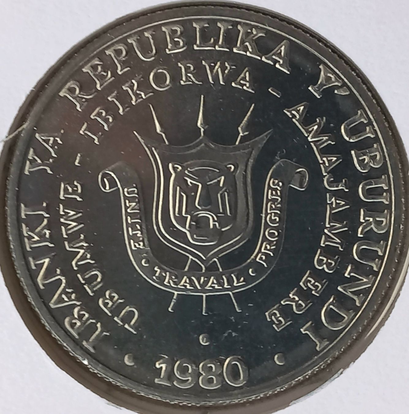 Tutti le monete: Münzbrief Burundi 1991 – Usato da Niederuzwil venduto da lubimaja 1
