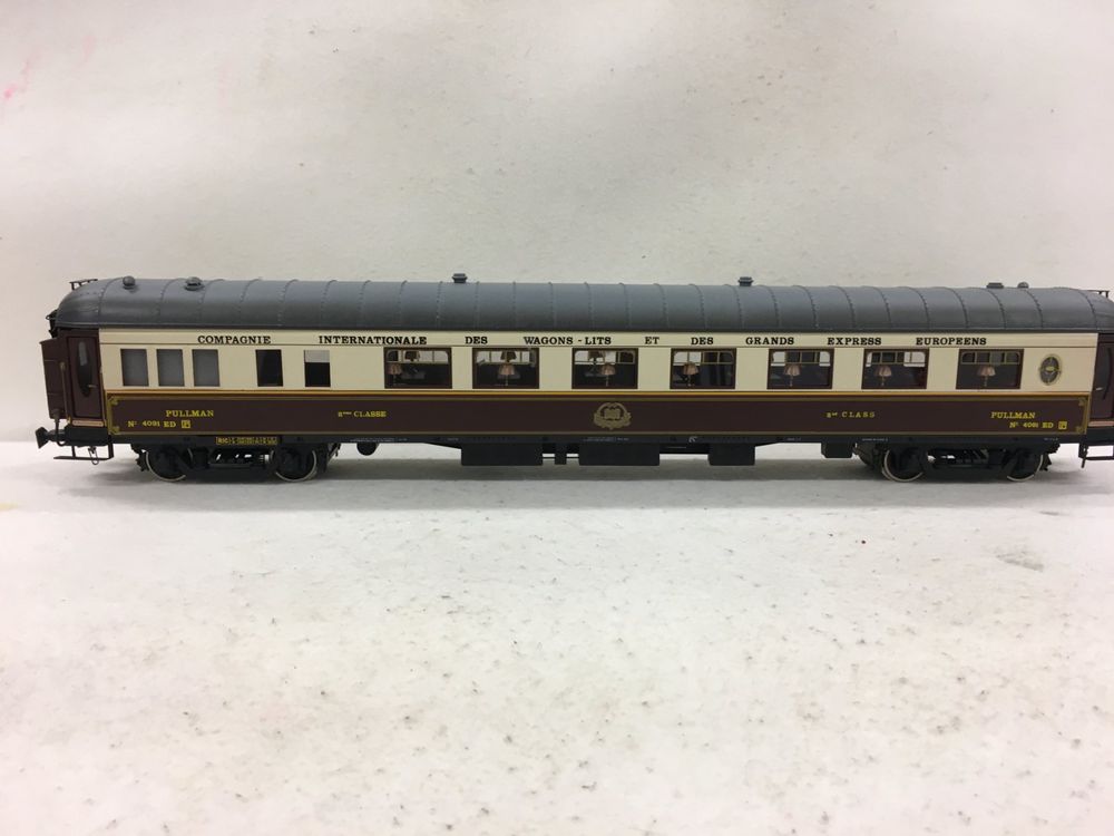 Hornby Hachette voiture lits 1er Pullman avec boîte Echelle O