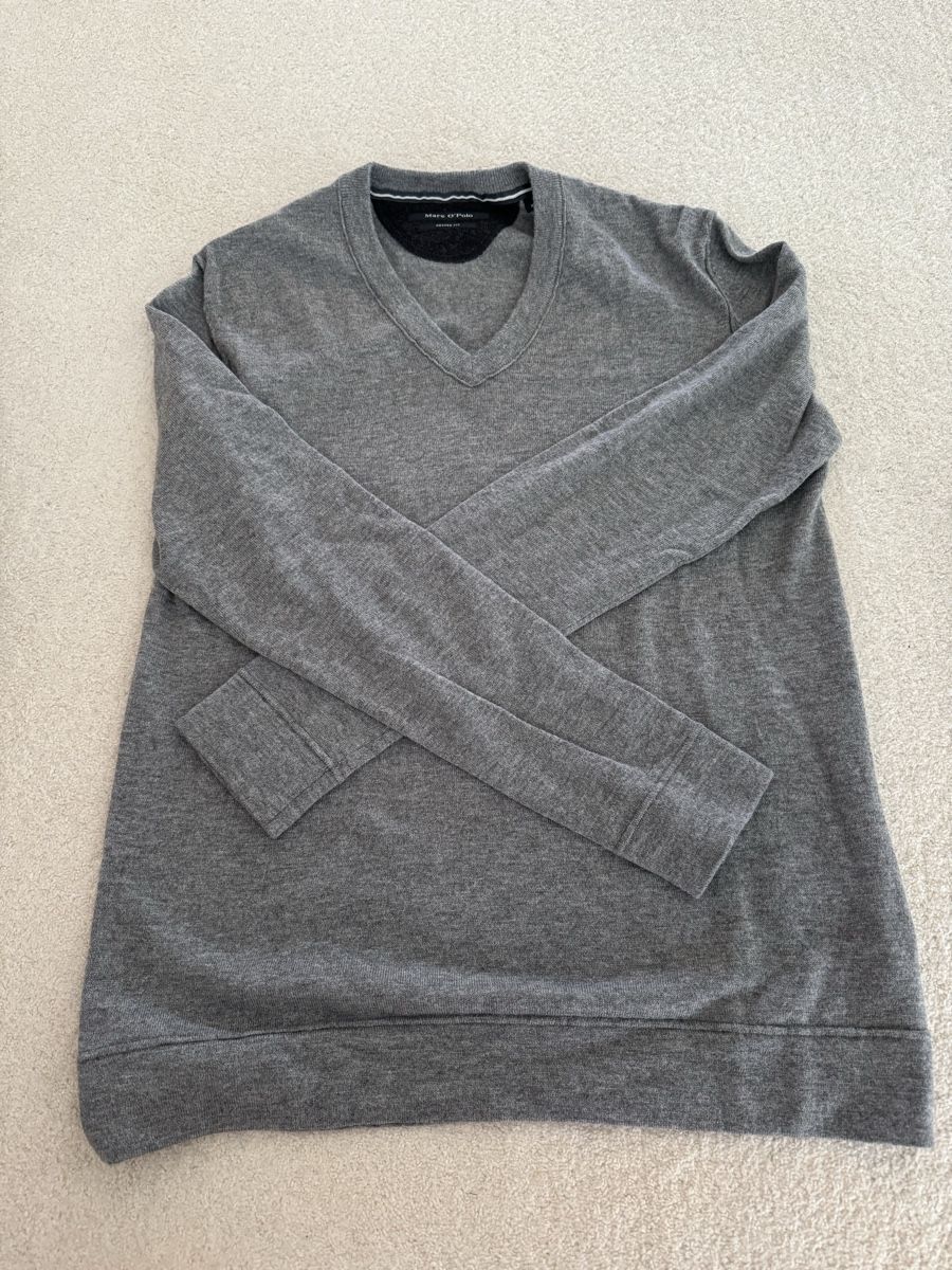 Pullover & Sweatshirts: grauer Pulli Marc O‘Polo Herren – Gebraucht aus Binz von kratzer01