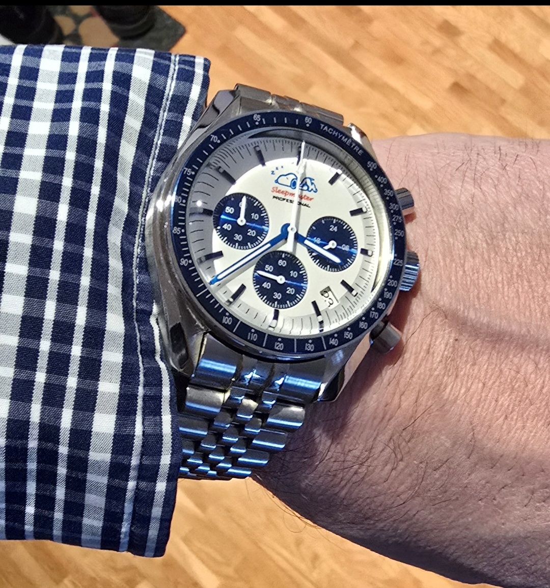 Orologi: Sleepmaster Professional VK63 Chronograph – Panda Dial – Usato da Küssnacht am Rigi venduto da tho_b9dm 4